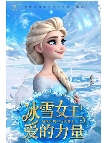 【宜昌站】大型奇幻兒童舞台劇《冰雪女王之愛的力量》｜兒童親子 | 中數國際影城(宜昌興發廣場店)