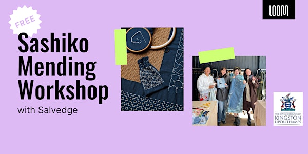 Free Sashiko (Visible Mending) Workshop | New Malden Library