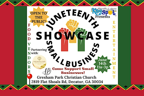 ATL Juneteenth Business Showcase | Gresham Park Christian Church