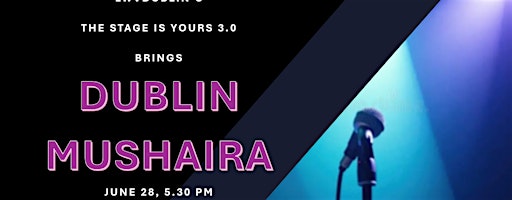 Dublin Mushaira | The Pearse Centre