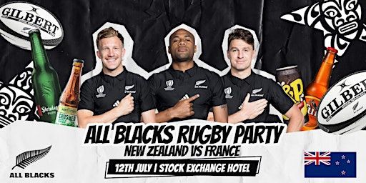 KiwiLand Brisbane - All Blacks v France | Stock Exchange Hotel