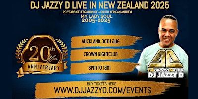 South African DJ Jazzy D Live in New Zealand Auckland | 450 Queen Street
