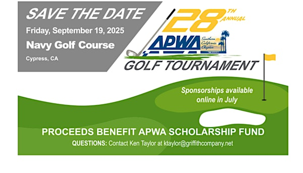 APWA Golf Tournament - 28th Annual | Navy Golf Course