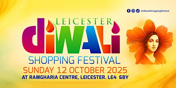 Leicester Diwali Shopping Festival - 12 October 2025 | Ramgarhia Community Centre
