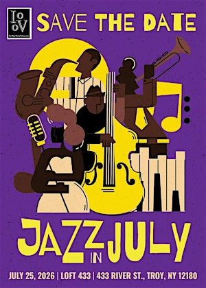 Jazz in July 2026: IOOV's Annual Gala | Loft 433