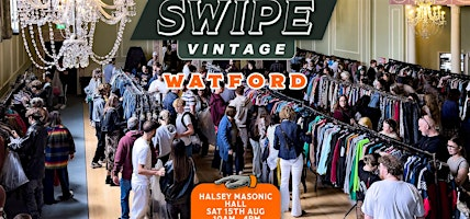Swipe Vintage x Watford Kilo Sale | Halsey Masonic Hall Watford Ltd