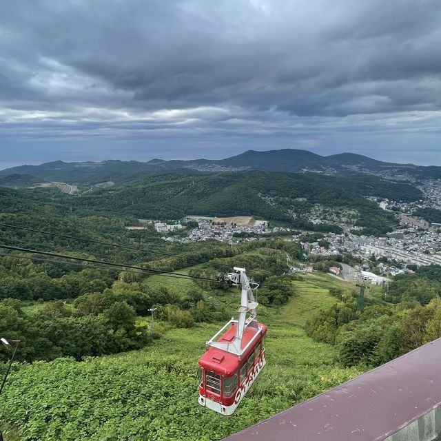 小樽一望！天狗山ロープウェイ屋上展望台