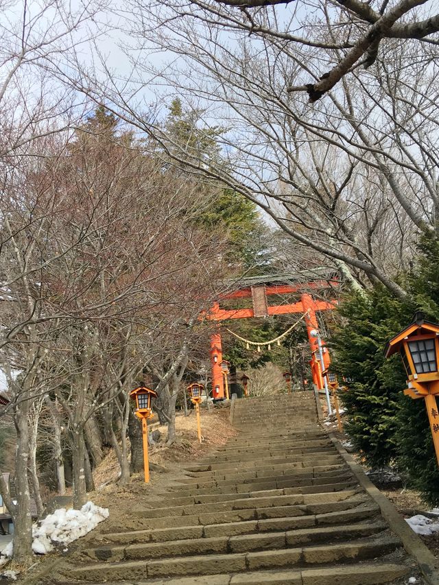 ❄️雪景下的富士山🗻