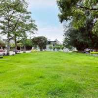 假日悠閒好去處｜護城河親水公園｜親子相處好時光