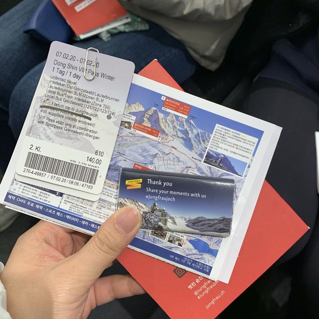 자연의 웅장함을 느낄 수 있는 스위스, 융프라우🏔