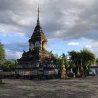 The Lanna Style Stupa in luang prabang 