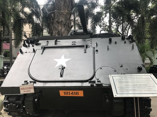 Devastating war history exhibited at Saigon