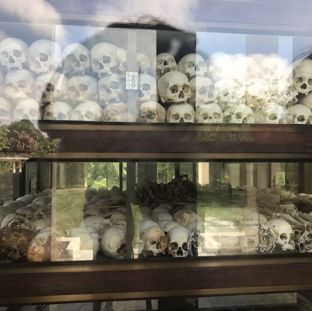 Harrowing Genocide memorial at Cambodia 
