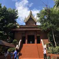 beautiful temple with artifacts and history