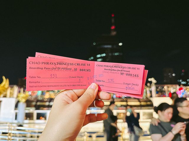 ล่องเรือดินเนอร์สุดหรูวิวแม่น้ำเจ้าพระยา 🎇🌆🌉
