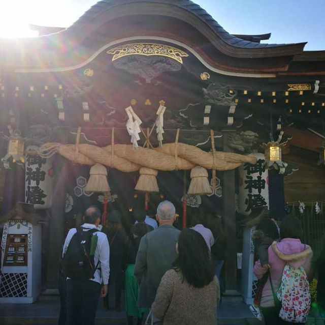 古老的神社～櫛田神宮