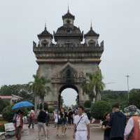Patuxay Monument - Vientiane, Laos