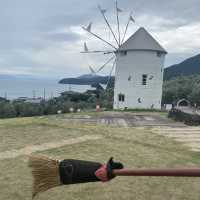 小豆島オリーブ公園で魔女の宅急便に！🧹
