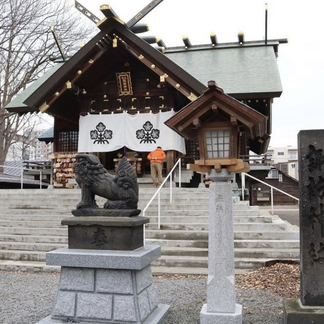 北海道神宮❤️冬日浪漫🌹神社⛩️