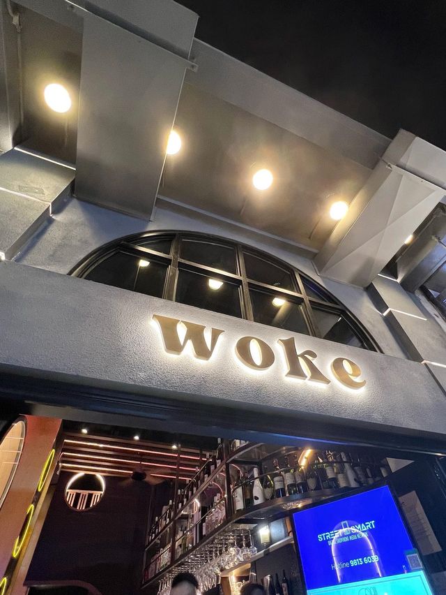 🌟中環格調玫瑰花牆西餐廳@woke