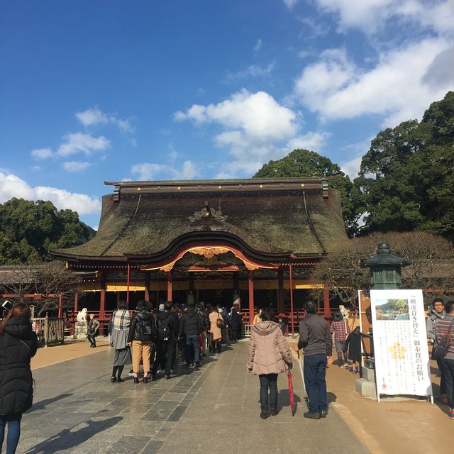 [일본] 학문의 신을 모시고 있는 다자이후 텐만구⛩