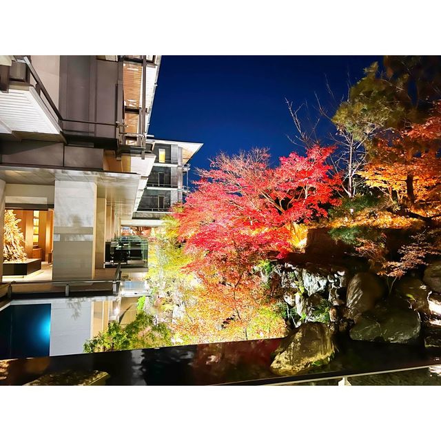 京都リッツカールトンの紅葉
