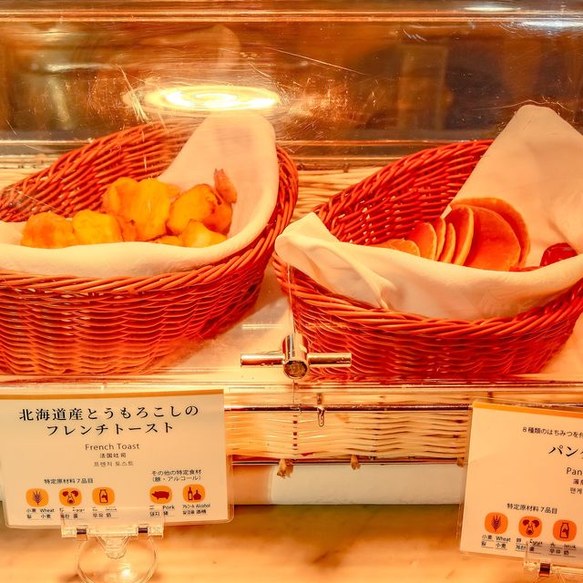 札幌グランドホテル・朝食ビュッフェパンコーナー