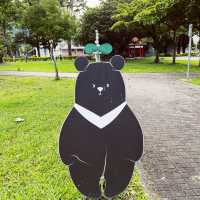 尋找可愛的小黑熊｜璞石閣公園 ｜享受寧靜小鎮風情 