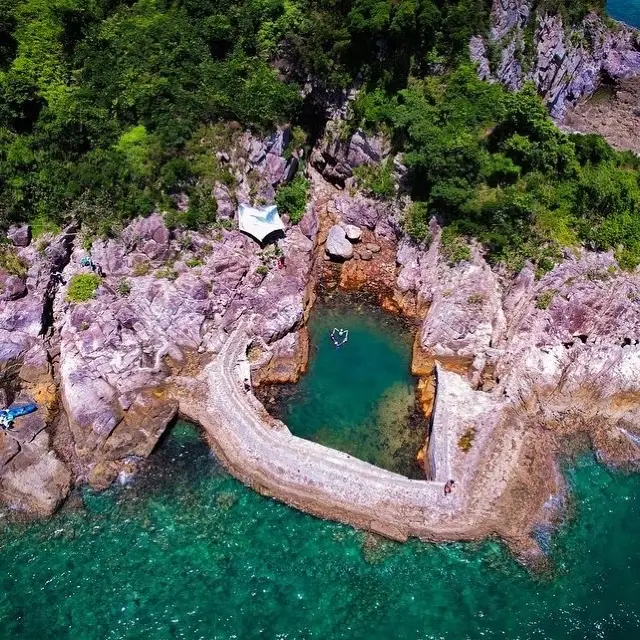 夏天離島沙灘🏖️推薦.西貢半月灣