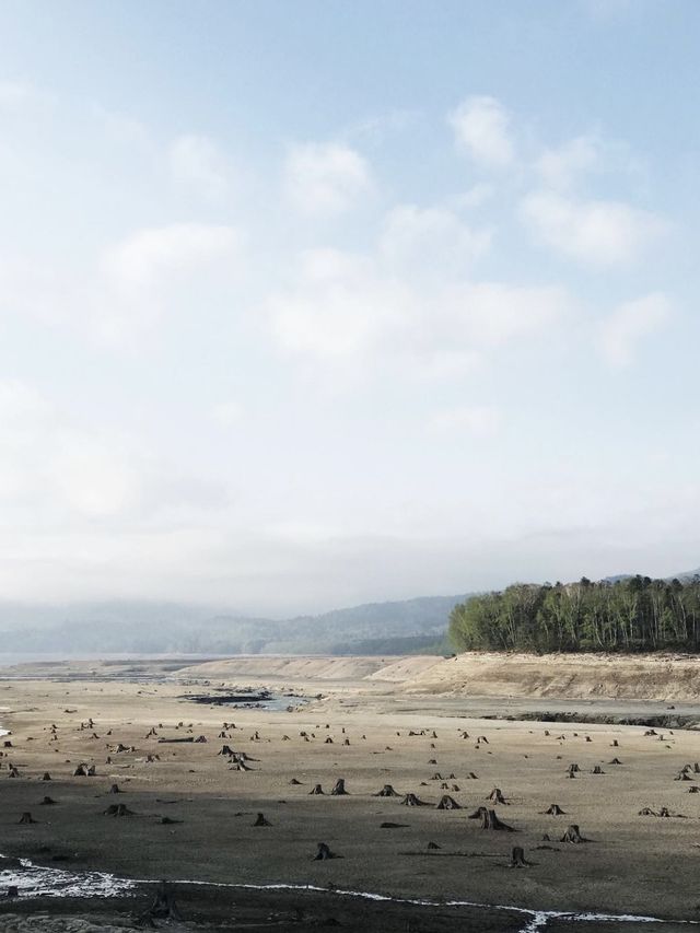 北海道＊糠平湖 タウシュベツ川橋梁