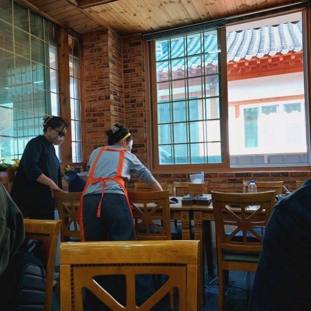 Traditional medicinal meal at Dongeuibogam