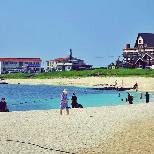 🏖 모래가 아닌 산호로 빛나는 해변, 우도 서빈백사해수욕장