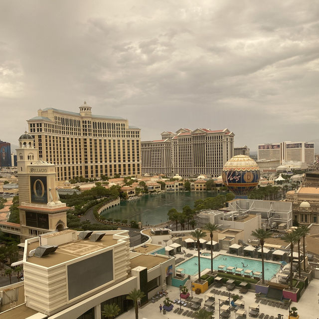 Las Vegas on a gloomy day ☁️