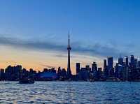 CN Tower view from the Centre Island