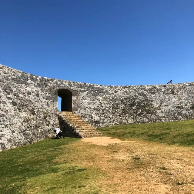 世界文化遺産の座喜味城