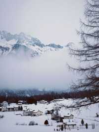 Hiking in Vex-Valley in Sils Maria