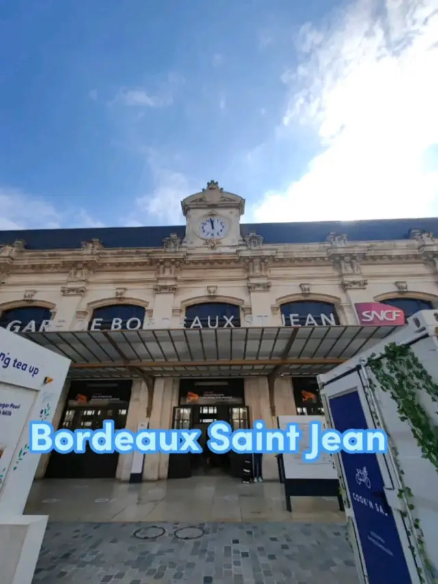 Bordeaux Saint Jean Train Station 