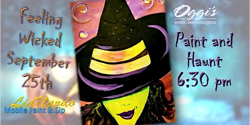 PAINT & HAUNT w/LIANARDO @ OGGI'S BREWHOUSE, Fontana CA (Fontana) | Oggi's Sports | Brewhouse |Pizza