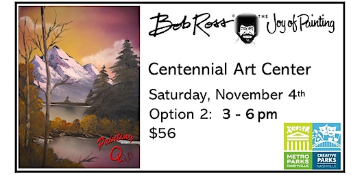 Bob Ross Fall Sunset Painting Workshop | Metro Parks Centennial Art Center