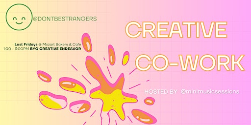 Creative Co-Work w/ @minimusicsessions | Mozart Bakery & Cafe