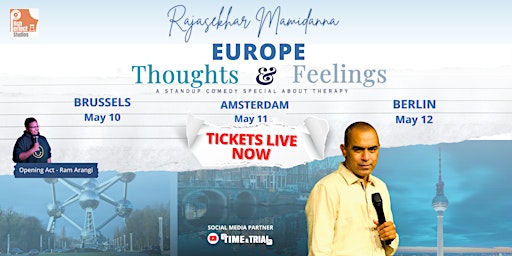 Thoughts and Feelings - Standup special by Rajasekhar Mamidanna (Amsterdam) | ClinkNOORD