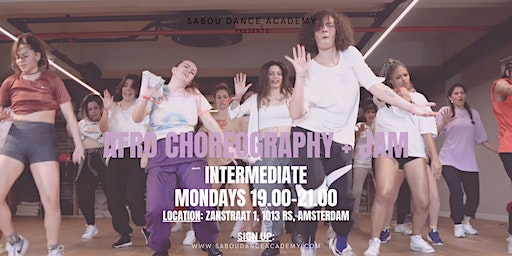 Afro Choreography (Intermediate) | Zaanstraat 1