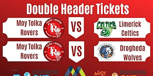 Double Header:WNL v Limerick Celtics @5pm, MNL v Drogheda Wolves @7.30pm | Tolka Rovers Sports Complex
