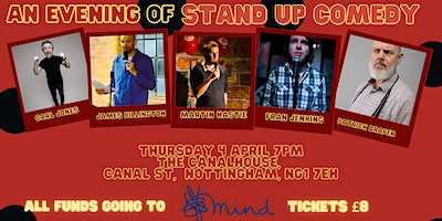 Rock & Droll: An Evening of Stand Up Comedy | Canalhouse, Canal Street, Nottingham, UK