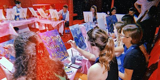 Boozy Brushes, Cityscape Paint Party! Leeds | Be At One - Greek Street Leeds
