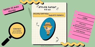 Mission Emotions: Enquête express! | CHEZ JOÏA - Centre de santé et bien-être à Nantes