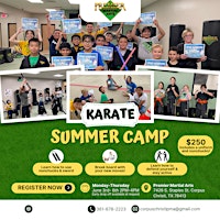 Premier Martial Arts Karate Summer Camp June 3rd-6th 2PM-4PM | Premier Martial Arts Corpus Christi