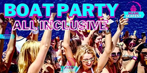#1 Miami Beach Boat Party - Booze Cruise | Boat Party Miami