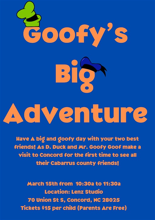 IT's a Big Goofy Adventure! Meet Donald Duck and Goofy! | The Lenz Studio