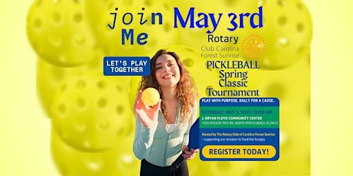 PICKLEBALL Spring Classic Tournament | North Myrtle Beach Parks & Rec